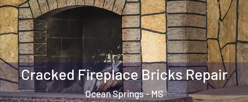  Cracked Fireplace Bricks Repair Ocean Springs - MS