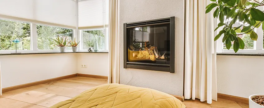 Residential Fireplace Ceramic Glass Installation in Ocean Springs, MS
