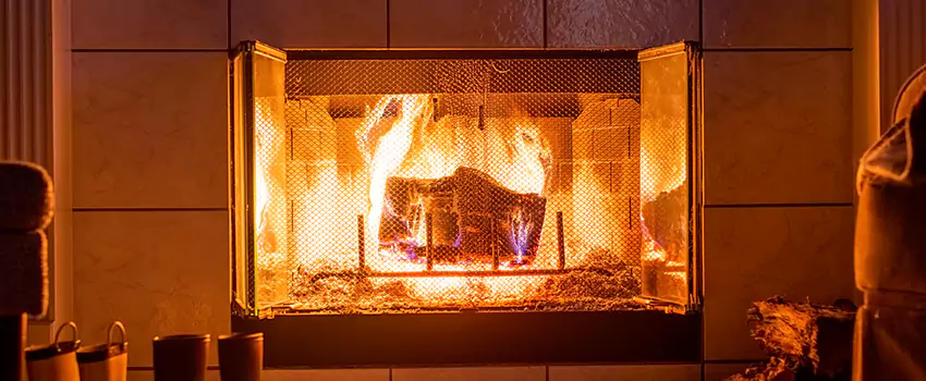 Mendota Hearth Landscape Fireplace Installation in Ocean Springs, Mississippi