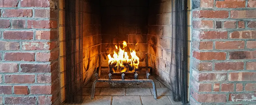Repairing Damaged Fireplace Tiles in Ocean Springs, Mississippi